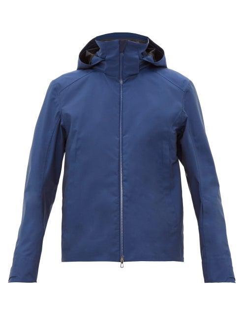 Matchesfashion.com Sease - Powder Technical Wool Blend Ski Jacket - Mens - Navy