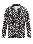 Officine Gnrale - Eren Camp-collar Printed Cotton Shirt - Mens - Black Multi