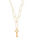 Matchesfashion.com Alighieri - The Key Of Ulysses 24kt Gold Plated Necklace - Womens - Gold