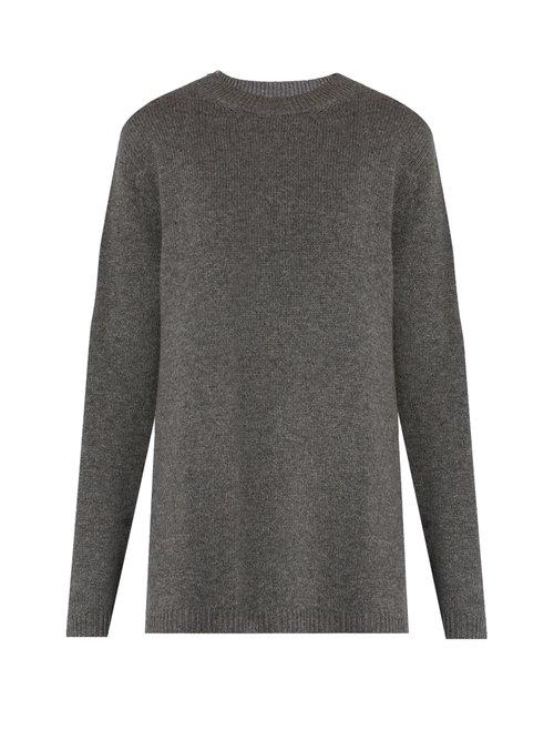 Matchesfashion.com Raey - Loose Fit Cashmere Sweater - Womens - Grey