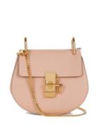 Matchesfashion.com Chlo - Drew Mini Leather Cross Body Bag - Womens - Light Pink