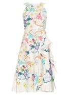 Peter Pilotto Japanese Floral-print Sleeveless Dress
