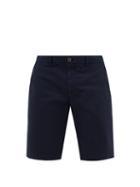 Sunspel - Mid-rise Cotton Chino Shorts - Mens - Navy