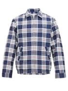 Matchesfashion.com Noon Goons - Picture Perfect Checked Technical Jacket - Mens - Blue White