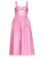 Rosie Assoulin Morning After Lam Midi Dress