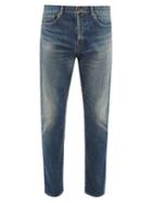 Matchesfashion.com Saint Laurent - Straight Leg Jeans - Mens - Blue
