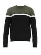 Matchesfashion.com A.p.c. - Mick Striped Wool Sweater - Mens - Khaki Multi