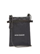 Matchesfashion.com United Standard - Logo Printed Technical Neck Pouch - Mens - Black