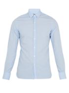 Lanvin Checked Single-cuff Cotton Shirt