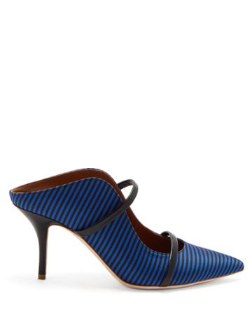 Malone Souliers X Emanuel Ungaro Maureen Striped Pumps