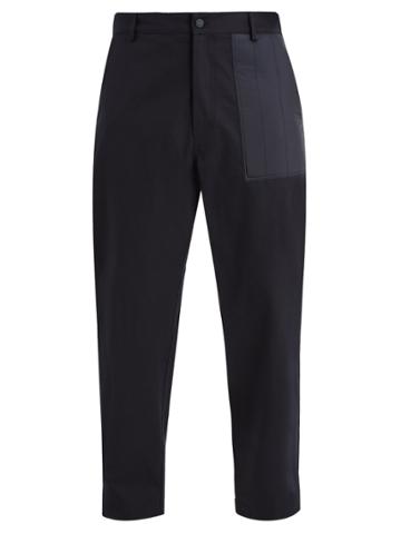 Moncler C Mid-rise Patch-pocket Cotton Trousers