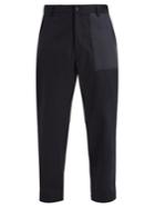 Moncler C Mid-rise Patch-pocket Cotton Trousers