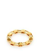 Valentino Garavani - Rockstud Chain Bracelet - Womens - Gold