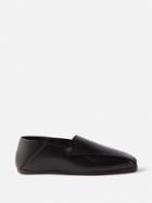 Lemaire - Foldable Leather Loafers - Mens - Black