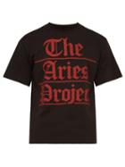 Matchesfashion.com Aries - Project Cotton Print T Shirt - Mens - Black Red