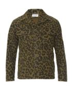 Saint Laurent Camouflage Leopard-print Field Jacket