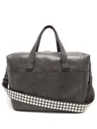 Bottega Veneta Intrecciato-strap Leather Holdall