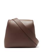 Matchesfashion.com Osoi - Brot Leather Shoulder Bag - Womens - Dark Brown