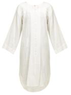 Matchesfashion.com Belize - Lena Hand Loomed Cotton Tunic Dress - Womens - Ivory