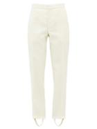 Matchesfashion.com Wardrobe. Nyc - Release 05 Stirrup Merino-wool Trousers - Womens - White