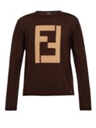 Forever Fendi Cashmere-silk Blend Sweater