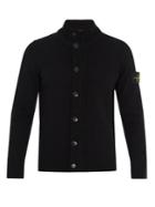 Stone Island Wool-blend Knit Cardigan