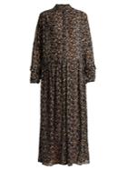 M.i.h Jeans Edith Botanical Silk Dress