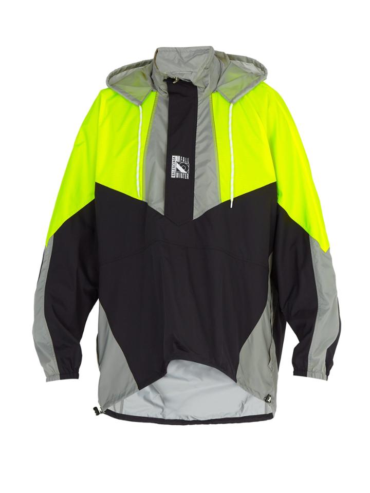 Balenciaga Double-hem Windbreaker Jacket