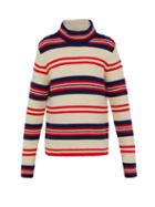 Matchesfashion.com Gucci - Striped Wool Blend Sweater - Mens - Multi