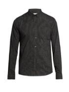 Ami Micro-checked Cotton Shirt
