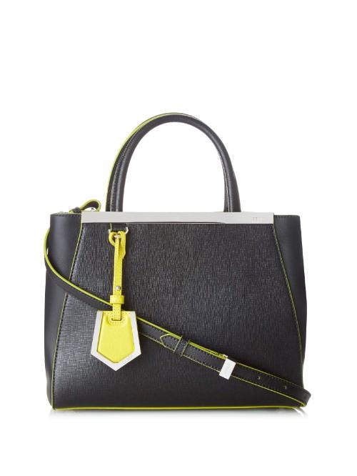 Fendi Petite 2jours Leather Tote