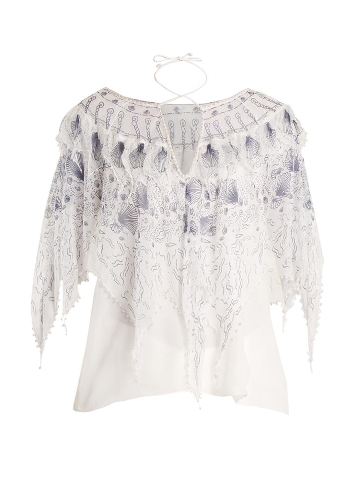 Zandra Rhodes Archive The 1973 Seashell Star Blouse