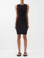 Flore Flore - Esme Organic-cotton Sleeveless Mini Dress - Womens - Black