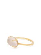 Susan Foster Diamond, Rose Quartz & Yellow-gold Ring