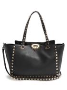 Valentino Rockstud Small Grained-leather Tote