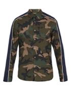 Valentino Camouflage-print Cotton Shirt