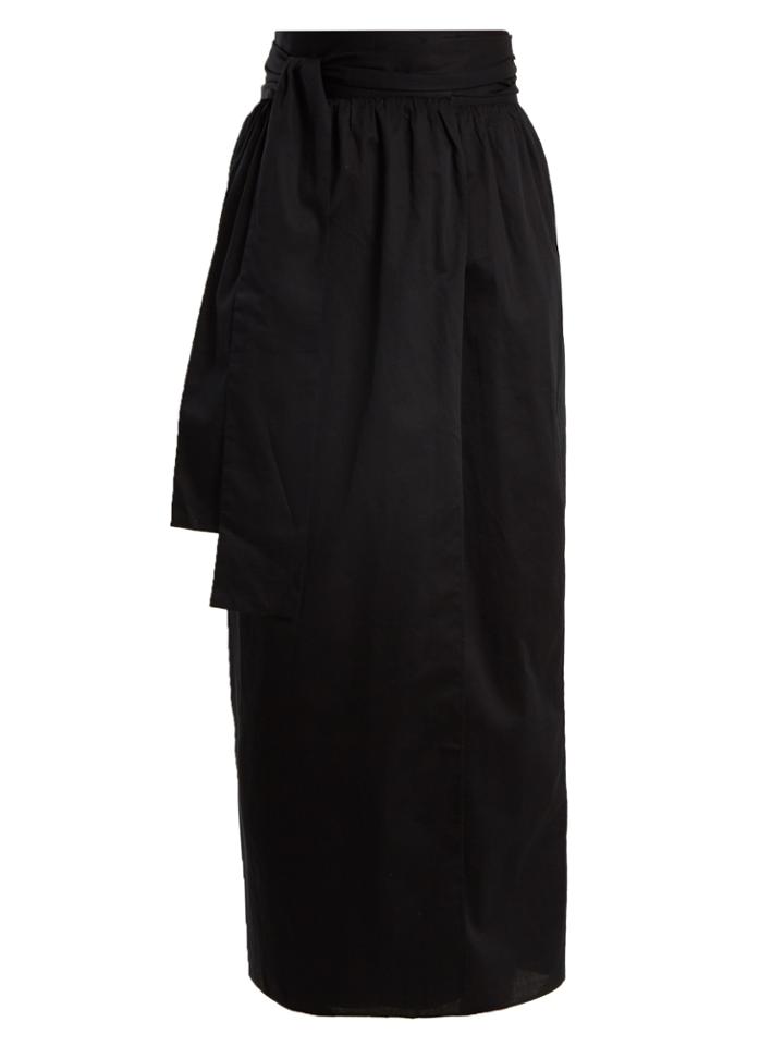 Mara Hoffman Cora Organic-cotton Wrap Skirt