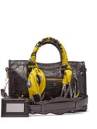Matchesfashion.com Balenciaga - Classic City Small Leather Shoulder Bag - Womens - Black Multi