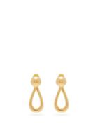 Matchesfashion.com Loewe - Drop Gold-tone Earrings - Womens - Gold