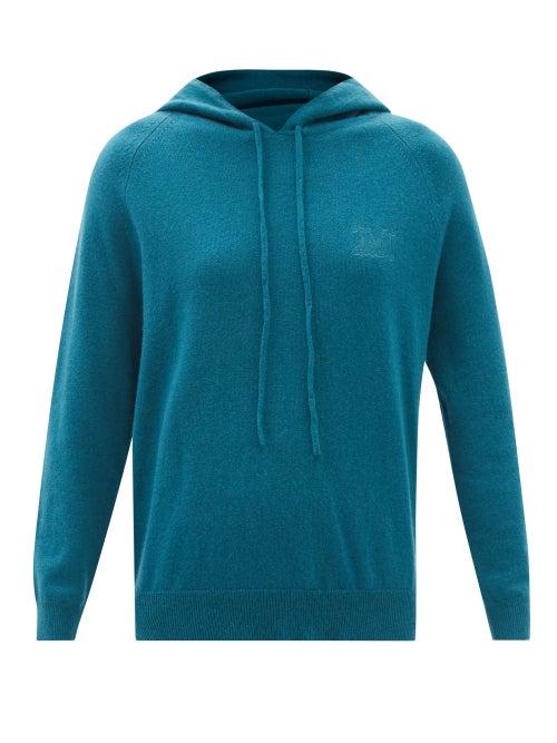 Max Mara - Caden Hooded Sweater - Womens - Mid Blue