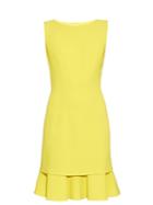Oscar De La Renta Sleeveless Tiered-hem Dress