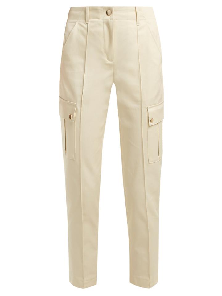 A.p.c. Avril Gabardine Cargo Trousers