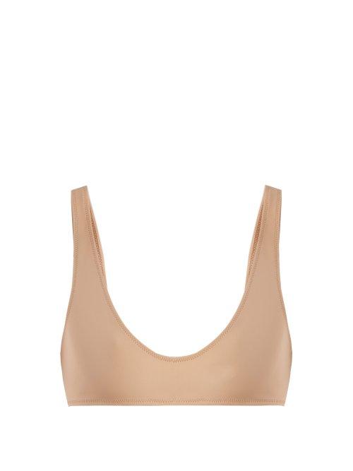 Matchesfashion.com Rochelle Sara - The Laeti Bikini Top - Womens - Nude