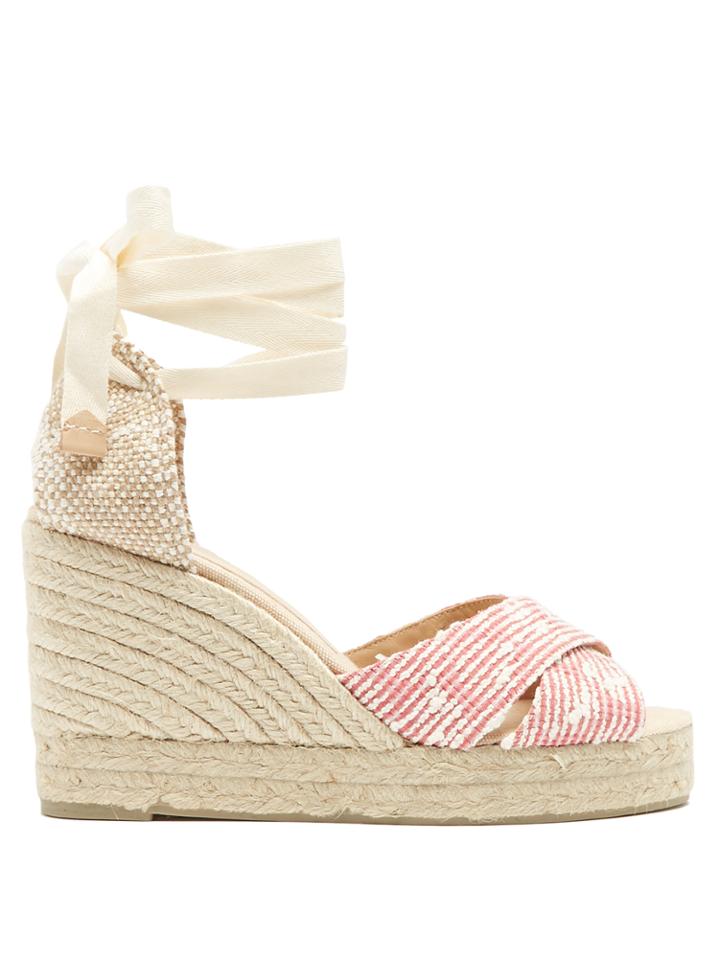 Castañer Briana Boucl Wedge Espadrilles