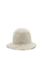 Matchesfashion.com Reinhard Plank Hats - Knitted Wool Bucket Hat - Womens - White