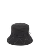 Matchesfashion.com And Wander - Logo-print Reflective Cotton-blend Bucket Hat - Mens - Black