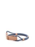 Matchesfashion.com Roksanda - Leather And Rope Waist Belt - Womens - Beige
