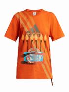 Matchesfashion.com Noki - Customised Street Couture T Shirt - Womens - Orange