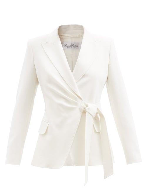 Max Mara - Lorenza Blazer - Womens - Ivory
