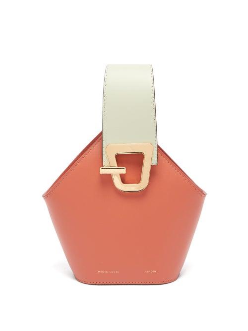 Matchesfashion.com Danse Lente - Johnny Mini Leather Cross Body Bag - Womens - Brown Multi